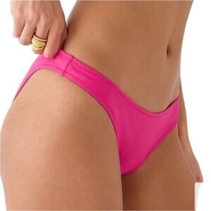 J Crew Swim XS Bikini Bottom Pink